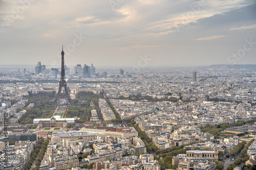 Paris from above, HDR Image © mehdi33300