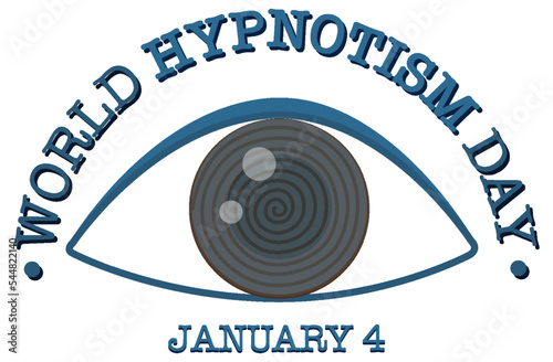 World hypnotism day January icon