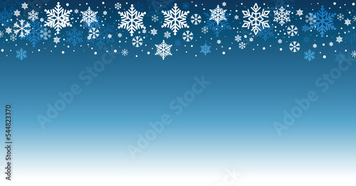 sfondo, natale, fiocchi di neve, nevicata