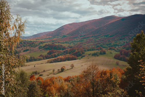 Fototapeta Naklejka Na Ścianę i Meble -  autumn landscape in the mountains