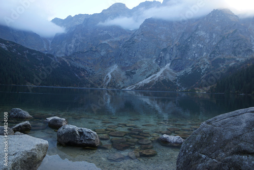 Obraz na płótnie Morskie Oko -Polska w salonie