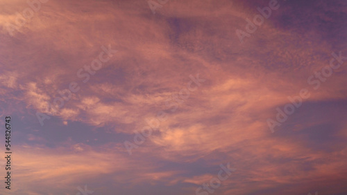 Fototapeta Naklejka Na Ścianę i Meble -  Dramatic sky with clouds, Twilight sky background