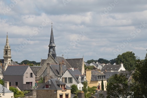country picturesque village of auray