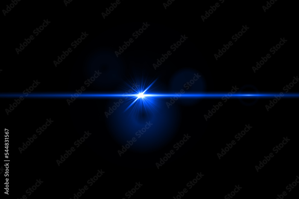 Lens flare effect on black blackground Lens flare effect on black blackground