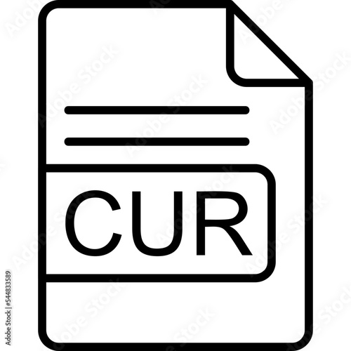 CUR File Format Icon
