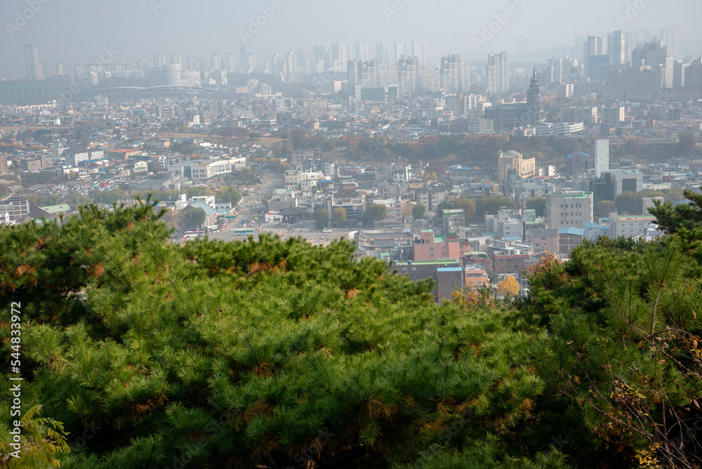 한국의 풍경 화성행궁 성곽의길 