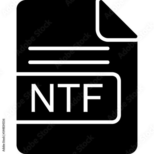 NTF File Format Icon photo