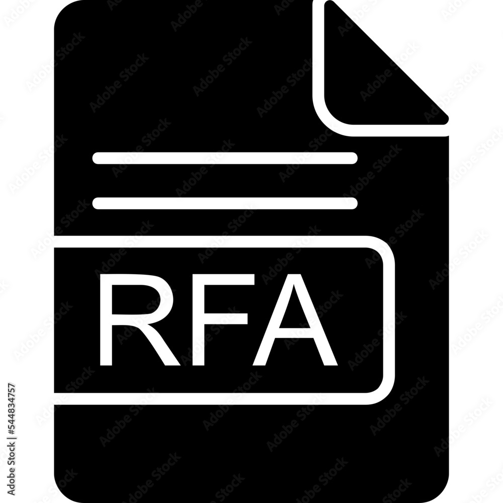 RFA File Format Icon RFA File Format Icon