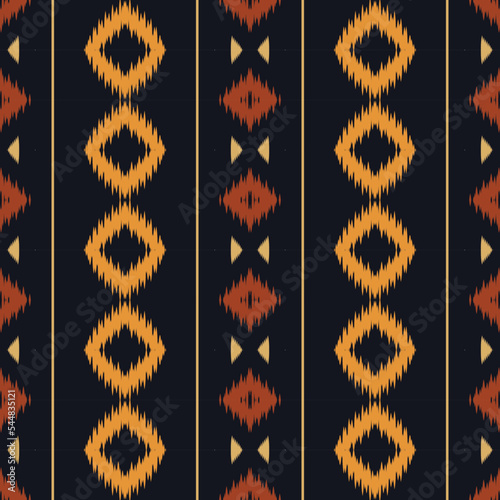 Motif ikat background tribal African Borneo Scandinavian Batik bohemian texture digital vector design for Print saree kurti Fabric brush symbols swatches