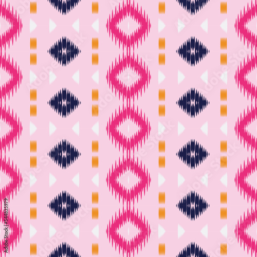 Motif ikat chevron tribal African Borneo Scandinavian Batik bohemian texture digital vector design for Print saree kurti Fabric brush symbols swatches