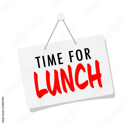 Time for lunch