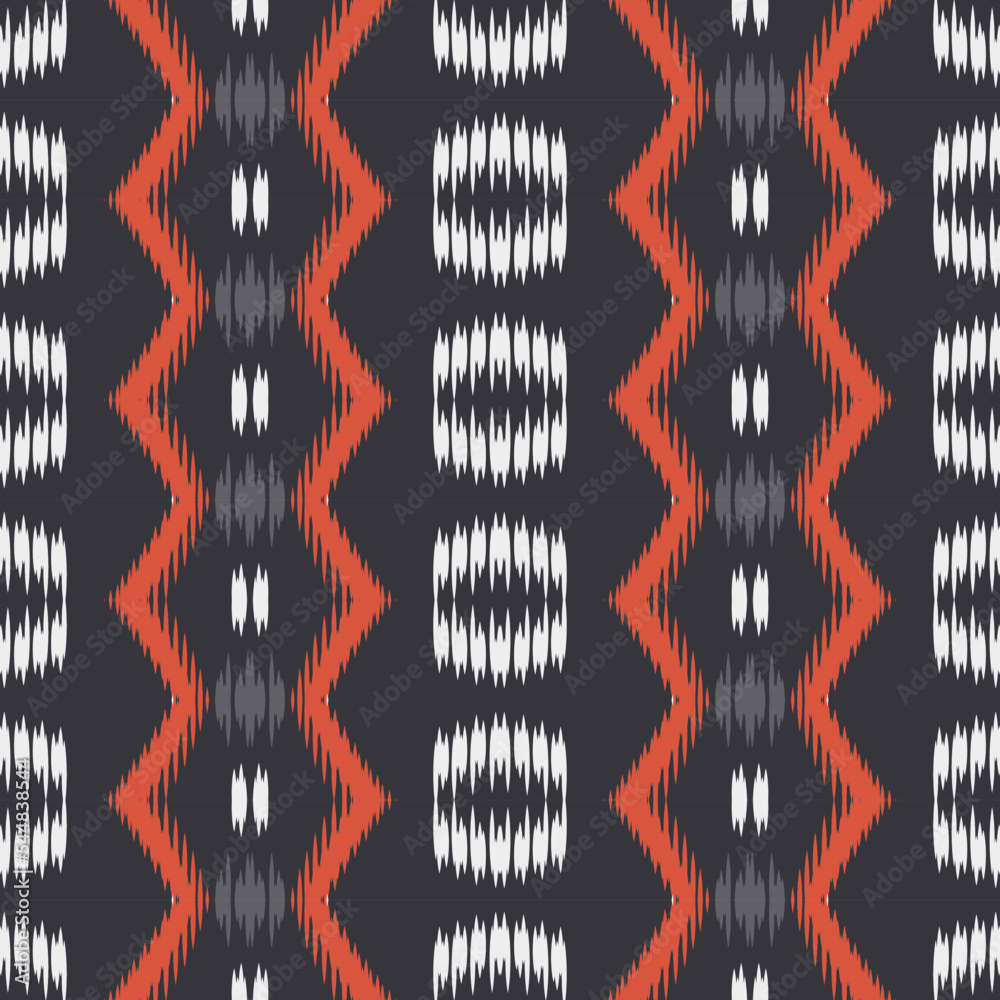 ikat damask tribal chevron Borneo Scandinavian Batik bohemian texture digital vector design for Print saree kurti Fabric brush symbols swatches
