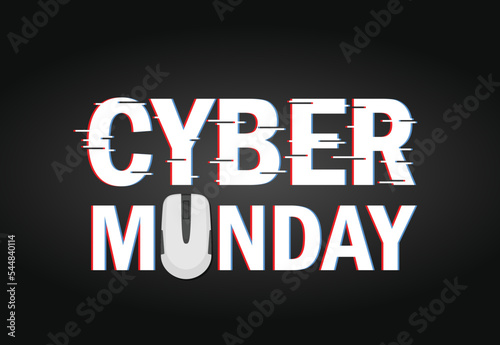 Cyber Monday background design. EPS 10 vector illustration