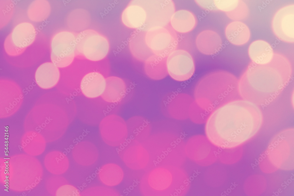 Abstract bokeh lights blurred background wallpaper pink purple color. Abstract bokeh lights blurred background wallpaper pink purple color.