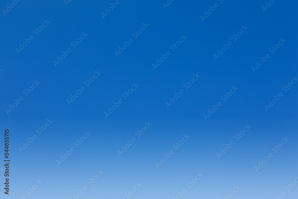 Beautiful blue sky as background. Space for text