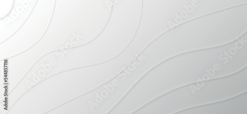 Wavy abstract gray background. White abstract wavy texture.