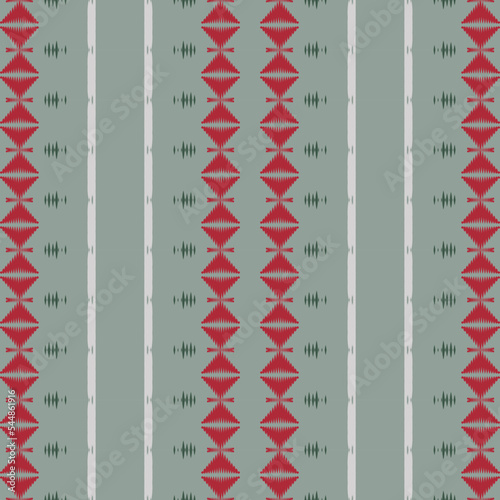 ฺฺBatik Textile Ethnic ikat Aztec seamless pattern digital vector design for Print saree Kurti Borneo Fabric border brush symbols swatches cotton