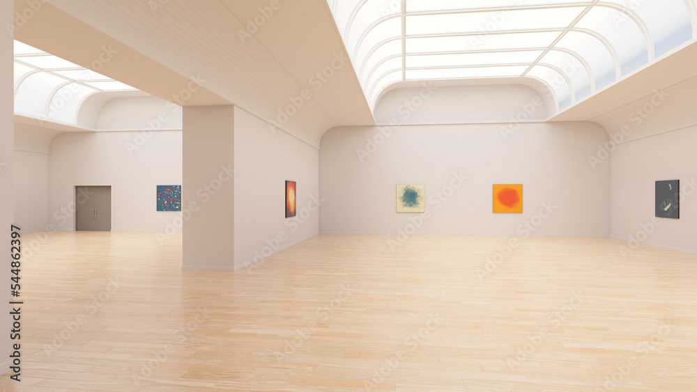 Fototapeta premium Art Museum Gallery Interior 24