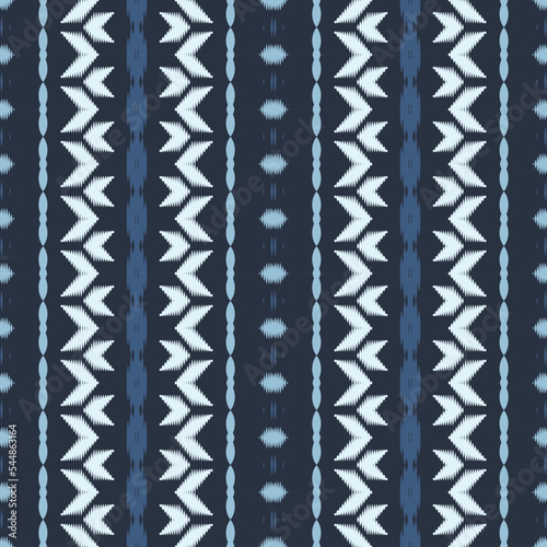 ฺฺBatik Textile Ethnic ikat designs seamless pattern digital vector design for Print saree Kurti Borneo Fabric border brush symbols swatches stylish