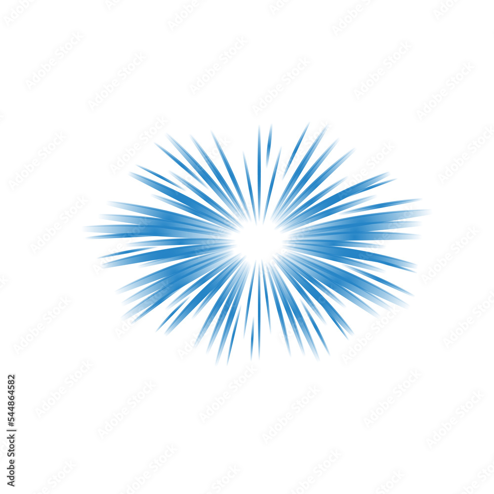 Fototapeta premium Colorful fireworks in the festival of celebration