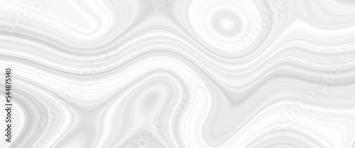 Beautiful drawing with the divorces and wavy lines in gray tones. White liquid texture. White metallic surface. Abstract white marble texture. Abstract black, gray marble background. Fancy liquify