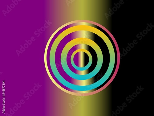 abstract background with circles