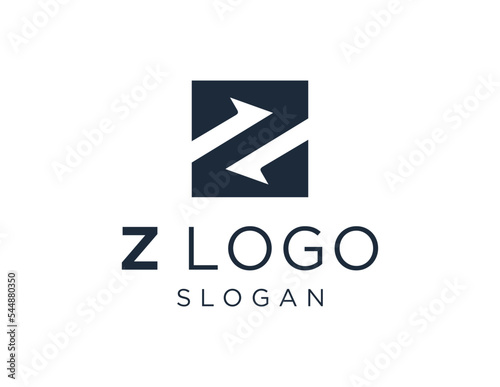 Logo about Z Letter on a white background. created using the CorelDraw application.