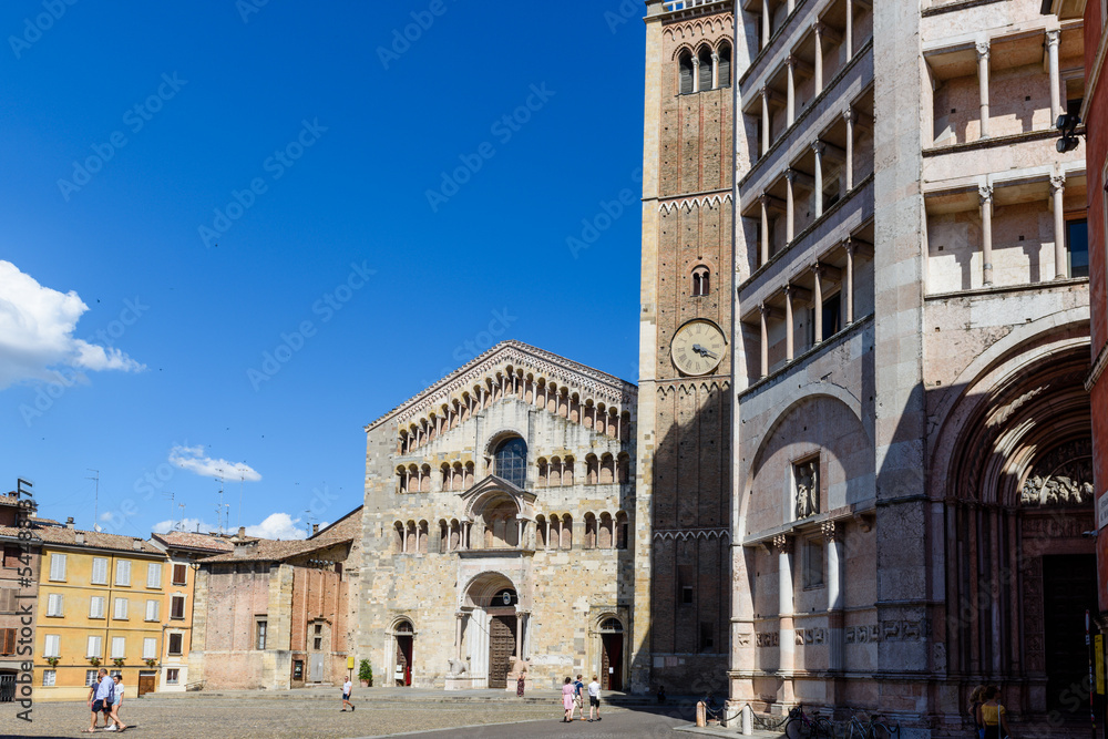 Parma, Duomo e Battistero, Emila Romagna, Italia