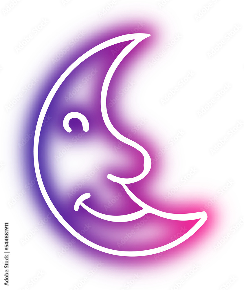 Collection of Christmas doodles neon Collection of Christmas doodles neon