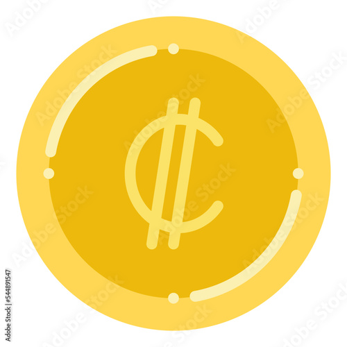 costa dollar currency icon