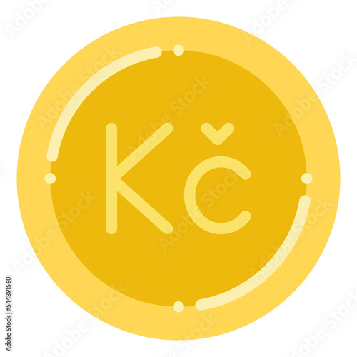 czech dollar currency icon