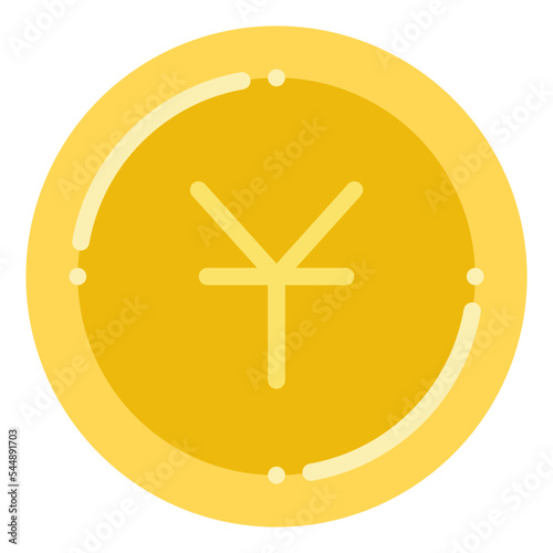 yuan dollar currency icon
