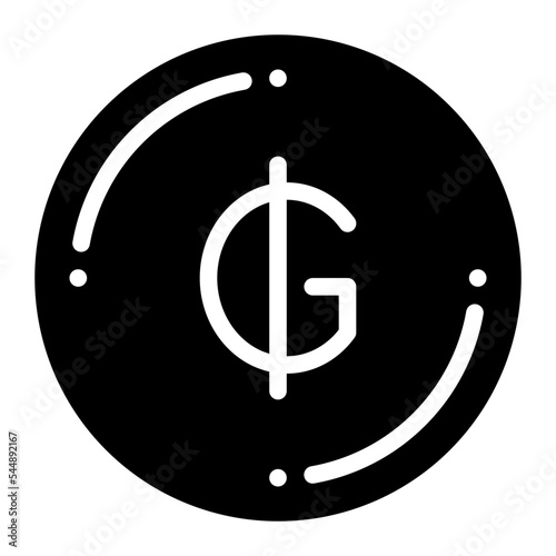 paraguayan dollar currency icon
