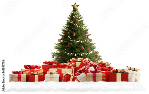 Christmas tree, green fir, ...