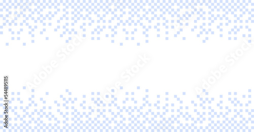 Abstract background of blue squares on a white background. Geomtric figures 