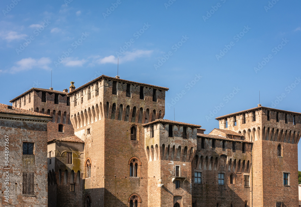 San Giorgio Castle, Mantova (Mantua), UNESCO World Heritage Site, Lombardia (Lombardy), Italy - october 10, 2021