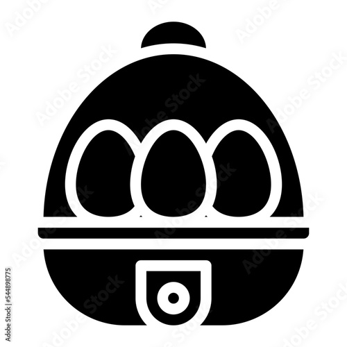 egg cooker household appliance icon