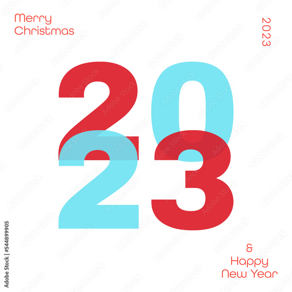 Happy new year 2023 square banner design. Can be used for social media posts, greeting cards and the web. Happy new year 2023 square banner design. Can be used for social media posts, greeting cards and the web.