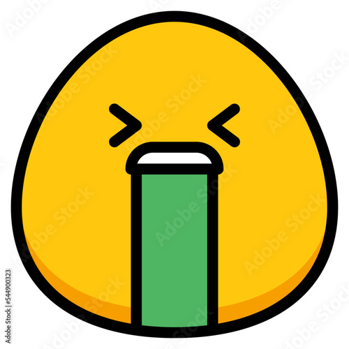 puking drunk sick emoji icon