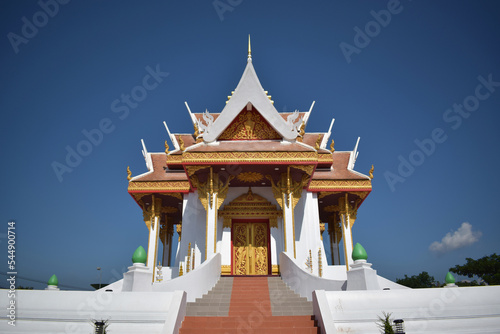 Location of the city pillar in xayaburi laos PDR Southeast Asia photo