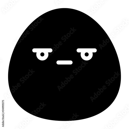 confused wonder unhappy emoji icon