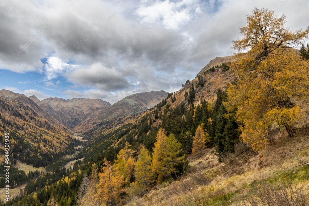 nature park Soelktal in the Niedere Tauern range in Styria, Austria