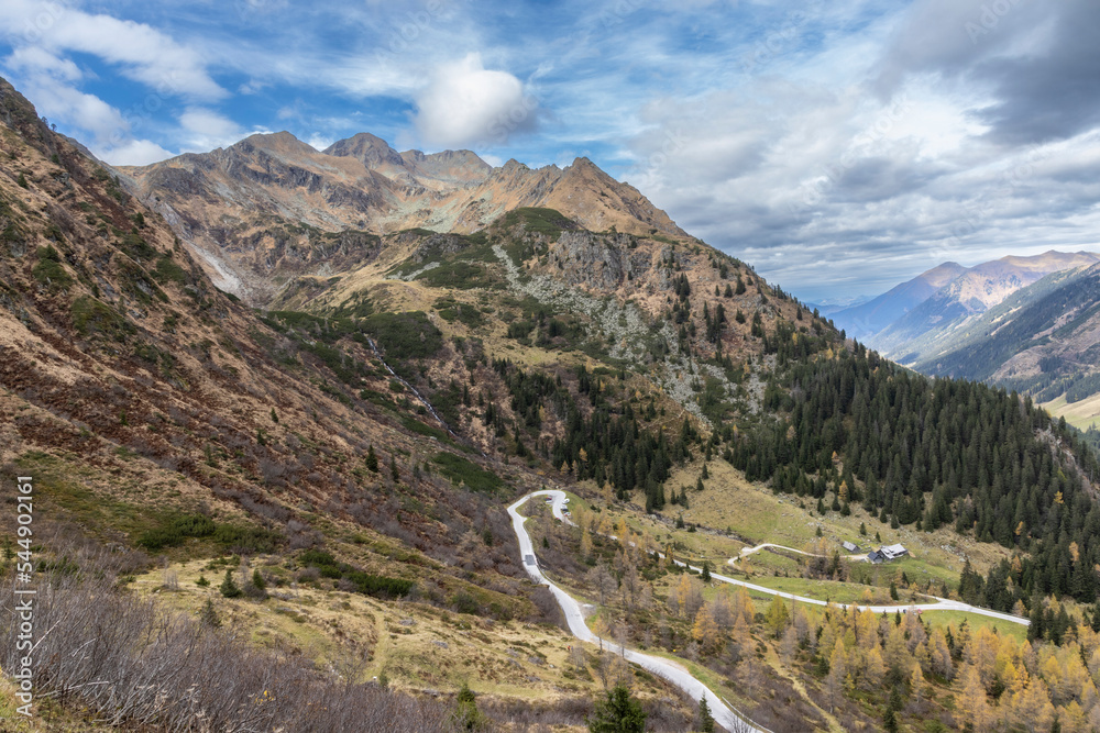 nature park Soelktal in the Niedere Tauern range in Styria, Austria