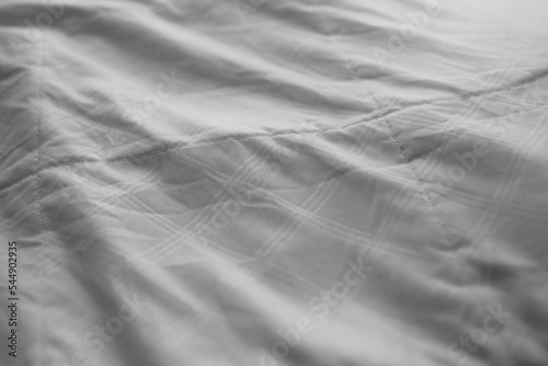 Wallpaper Mural Closeup of beautiful white shiny crumpled  fabric . Torontodigital.ca