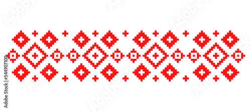 Fotografía Romanian pattern inspired from traditional embroidery
