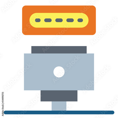 charger flat icon style