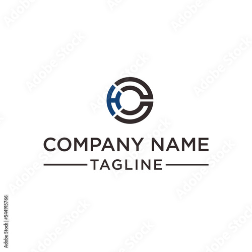 HC creative circle initials logo