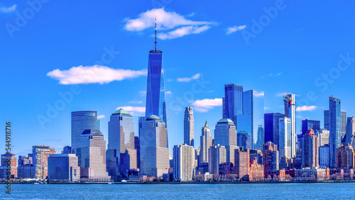 Photography New York City skyline or cityscape, USA