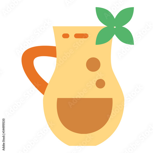 oil flat icon style