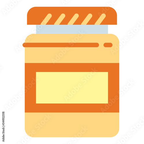 protein flat icon style